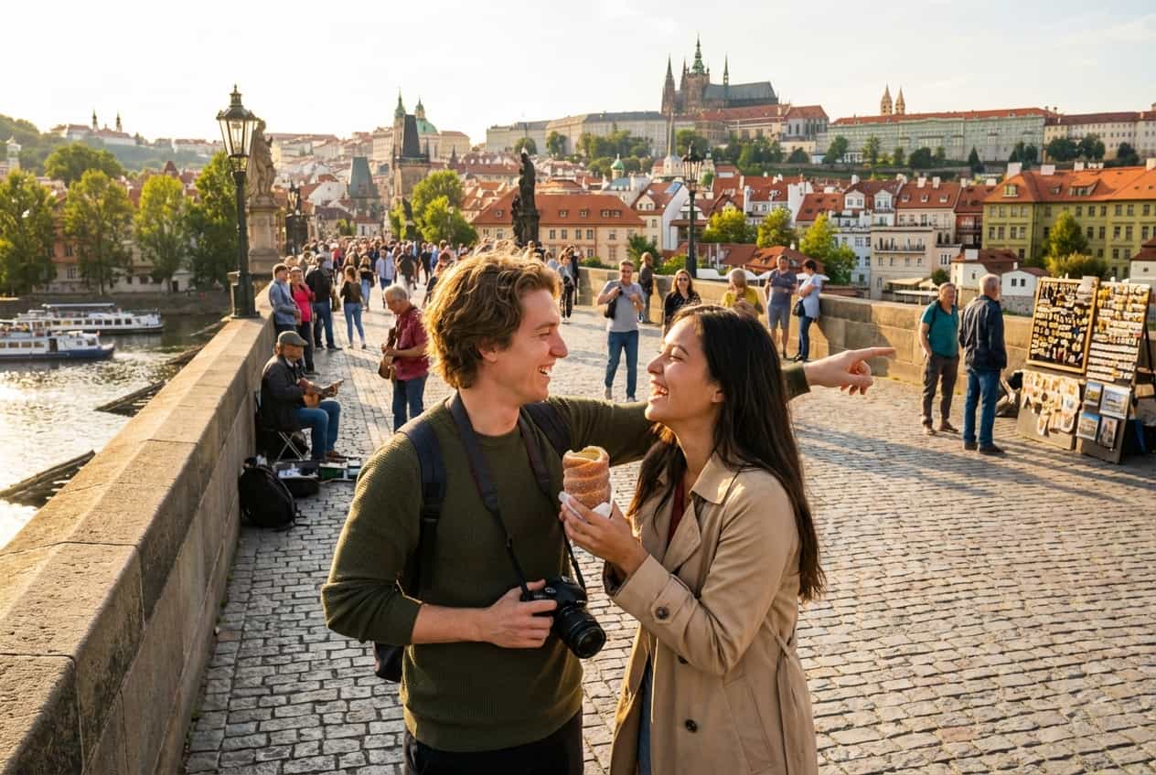 Prague in 3 Days - Sunset dinner cruise on the Vltava Prague in 3 Days - Sunset dinner cruise on the Vltava