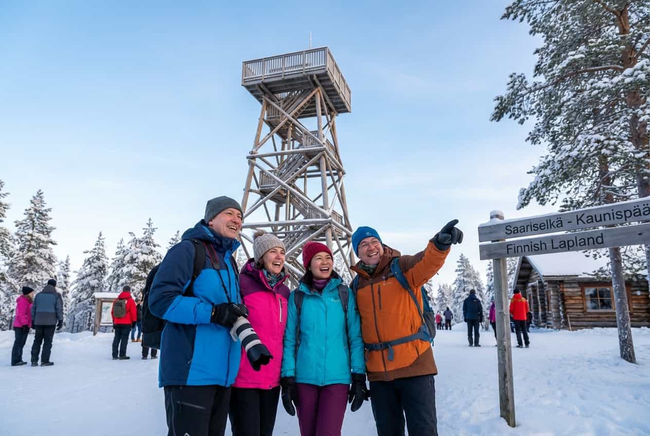 3-day Saariselkä Friends Escape — Snow, Sleds & Northern Lights 3-day Saariselkä Friends Escape — Snow, Sleds & Northern Lights