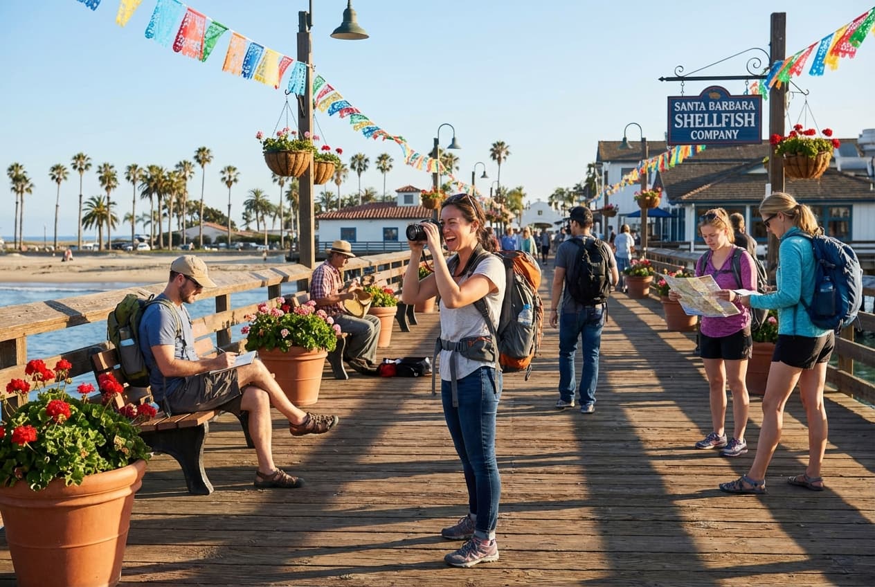 Santa Barbara in 3 Days for Solo Travelers - Walkable State Street & Funk Zone neighborhood loops Santa Barbara in 3 Days for Solo Travelers - Walkable State Street & Funk Zone neighborhood loops