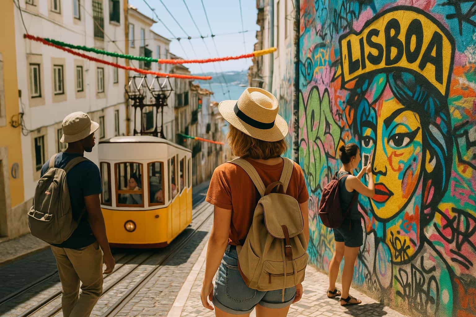 4-Day Solo Lisbon: Classics + Street‑Art Theme, Food & Parks 4-Day Solo Lisbon: Classics + Street‑Art Theme, Food & Parks
