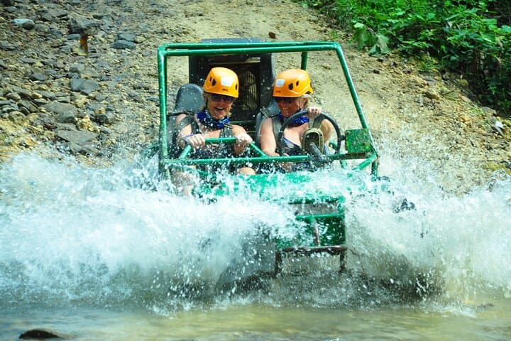 Punta Cana in 1 Day for Friends - Carbon-fiber zipline over a river Punta Cana in 1 Day for Friends - Carbon-fiber zipline over a river