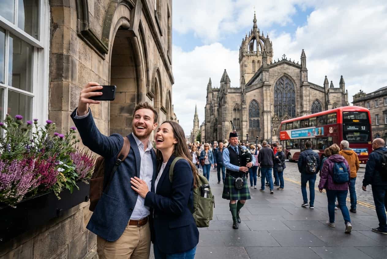 A Cozy, Romantic Day in Edinburgh (December) A Cozy, Romantic Day in Edinburgh (December)