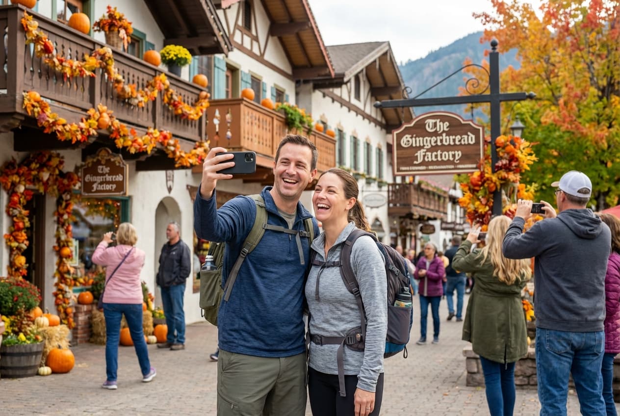 A Cozy, Romantic Day in Leavenworth — Autumn Intimacy A Cozy, Romantic Day in Leavenworth — Autumn Intimacy