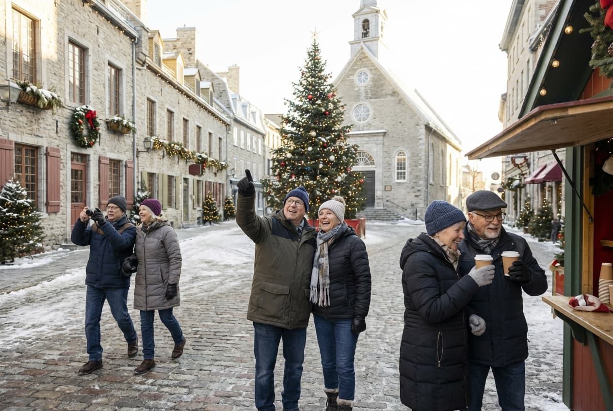 A Gentle 3-Day Christmas in Québec City — Leisurely, Nostalgic Charm for Seniors A Gentle 3-Day Christmas in Québec City — Leisurely, Nostalgic Charm for Seniors
