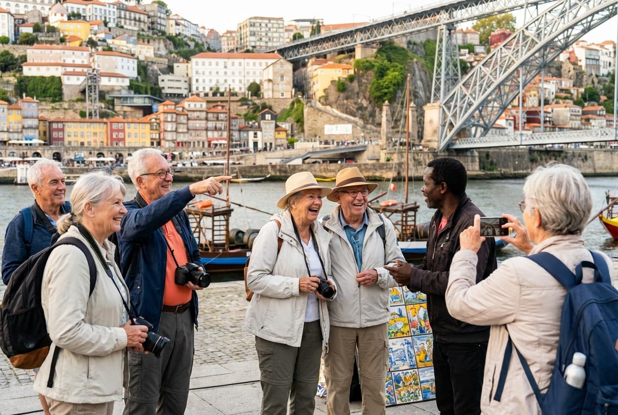 A Gentle, Senior-Friendly Day in Porto (Spring) A Gentle, Senior-Friendly Day in Porto (Spring)