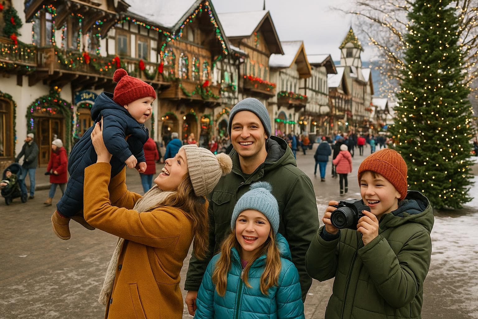 A Magical 2-Day Christmas Family Getaway in Leavenworth