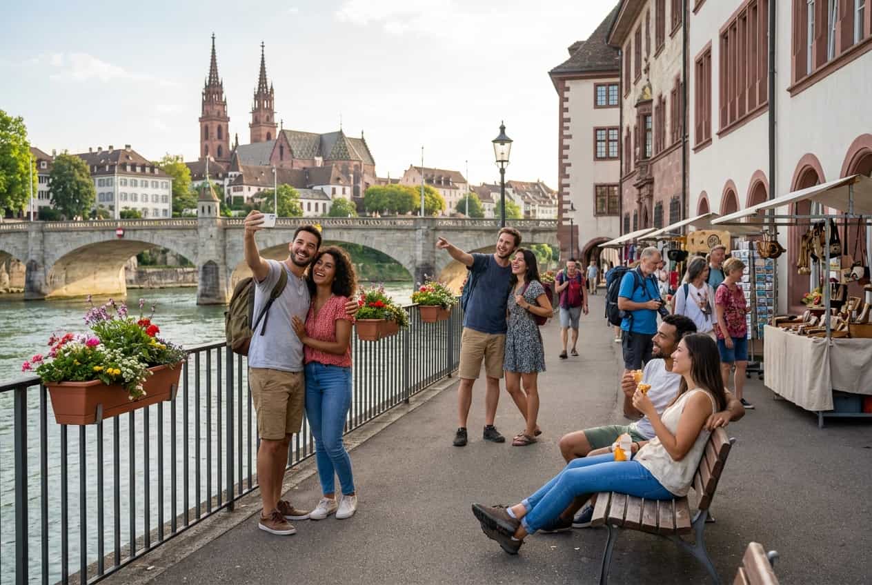 A Romantic Day in Basel — Riverside Strolls, Art & Sunset on the Rhine A Romantic Day in Basel — Riverside Strolls, Art & Sunset on the Rhine
