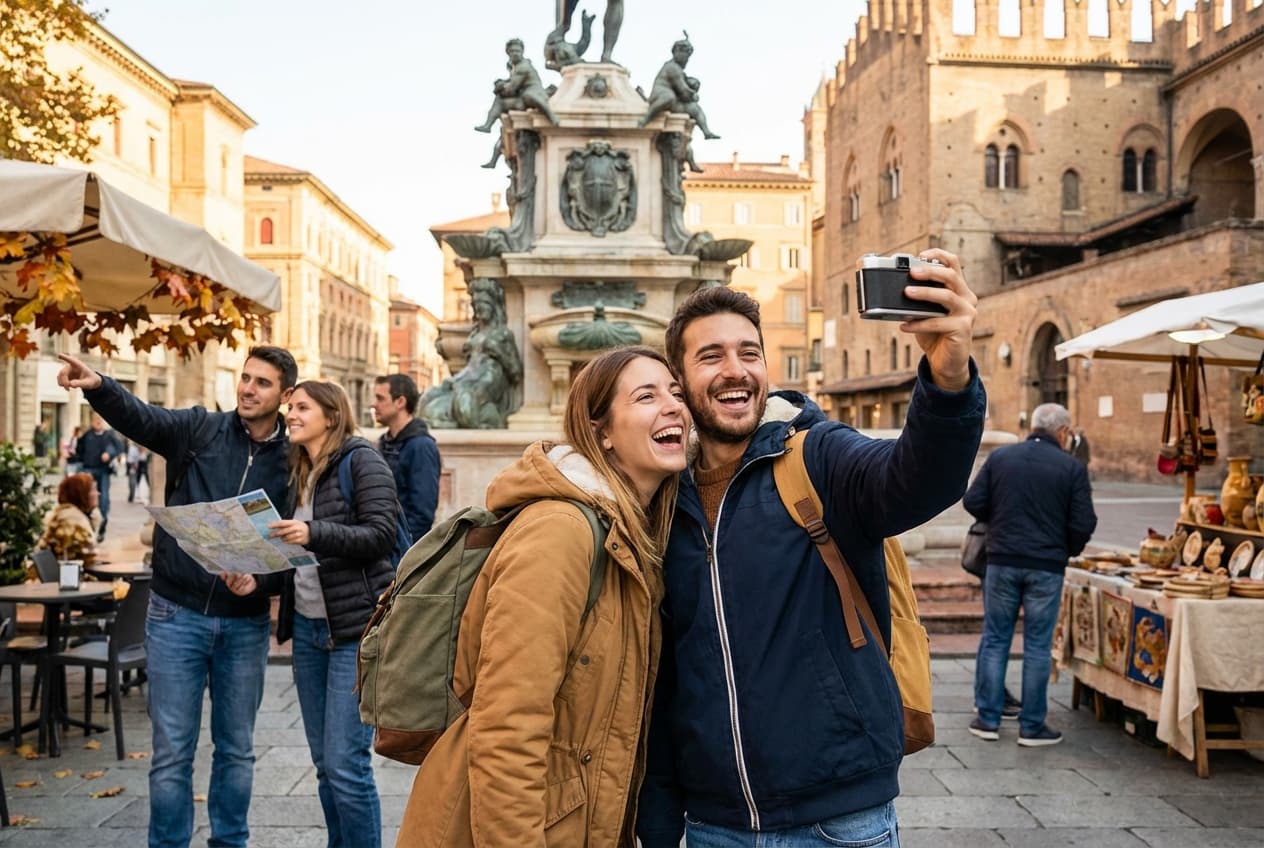 A Romantic Day in Bologna — Porticoes, Panoramas & Candlelit Dinner A Romantic Day in Bologna — Porticoes, Panoramas & Candlelit Dinner