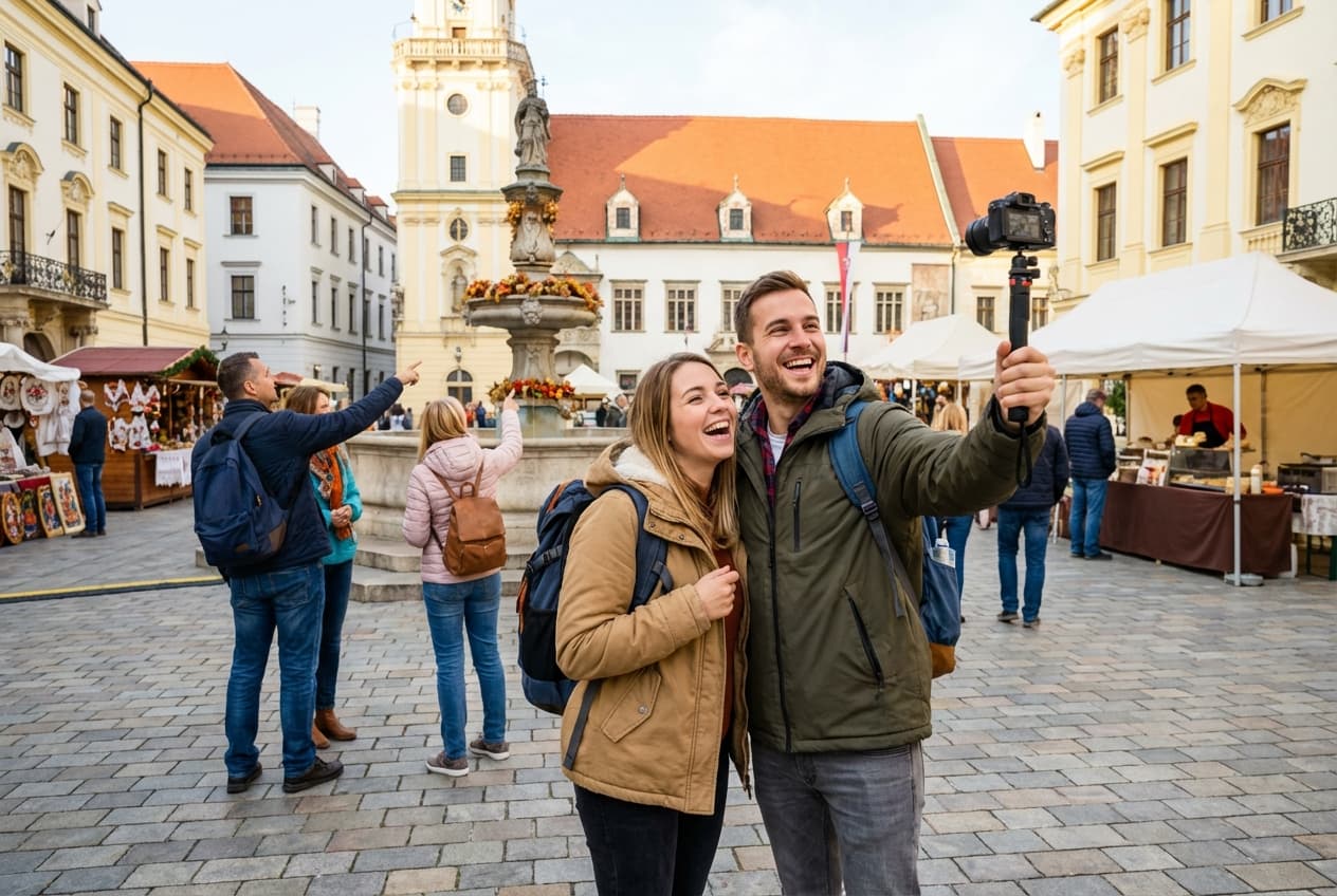 A Romantic Day in Bratislava — Sunset, Castle Views & Intimate Dining A Romantic Day in Bratislava — Sunset, Castle Views & Intimate Dining