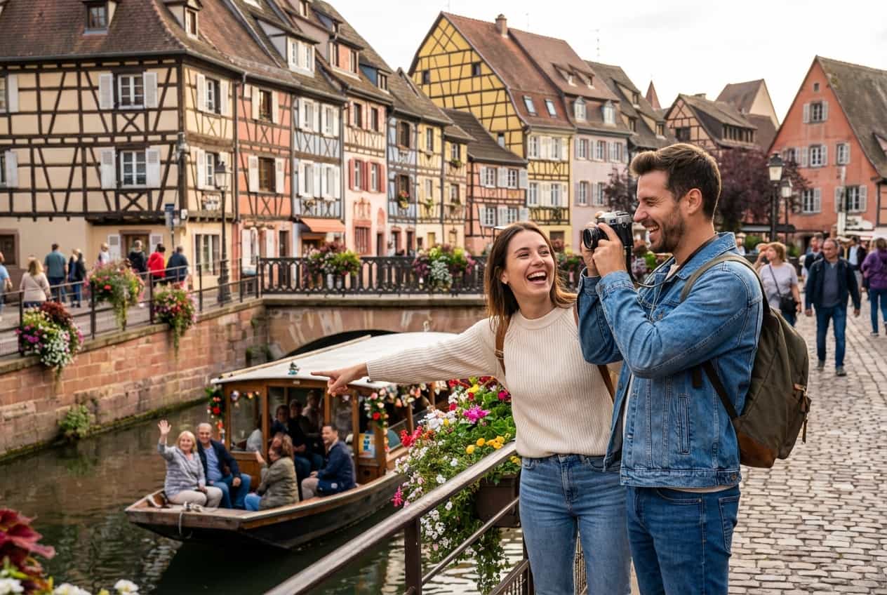 Colmar in 1 Days - Stroll through Petite Venise (Little Venice) Colmar in 1 Days - Stroll through Petite Venise (Little Venice)