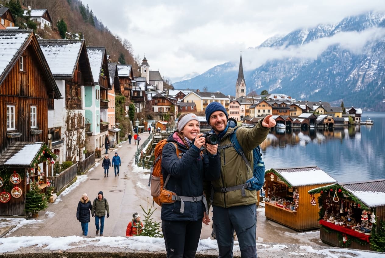 A Romantic Day in Hallstatt: Lake, Views & Sunset Cruise A Romantic Day in Hallstatt: Lake, Views & Sunset Cruise