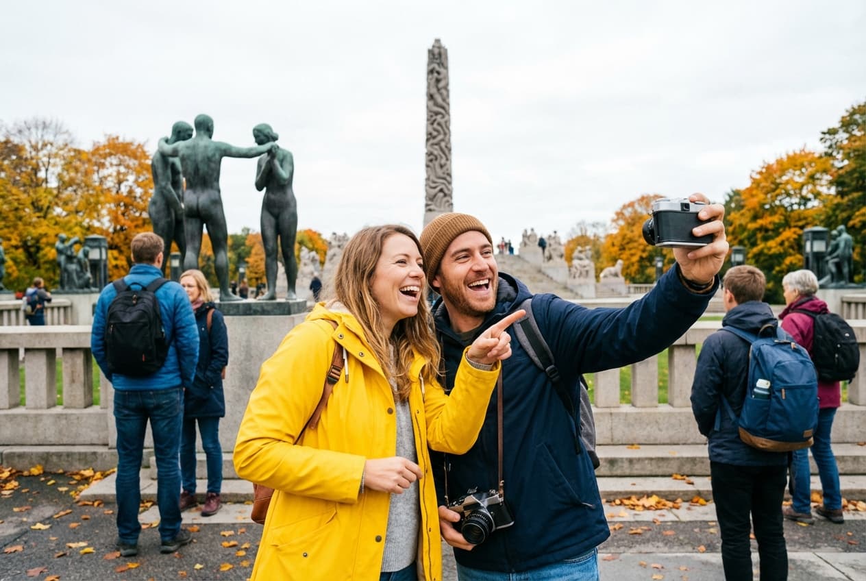 A Romantic Day in Oslo — Intimate Moments and Sunset Views A Romantic Day in Oslo — Intimate Moments and Sunset Views