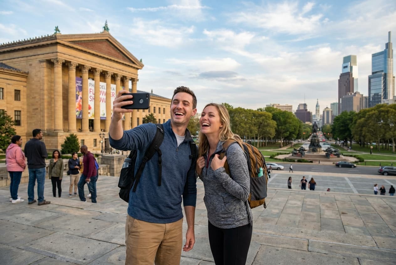 A Romantic Day in Philadelphia — Slow, Scenic & Intimate A Romantic Day in Philadelphia — Slow, Scenic & Intimate