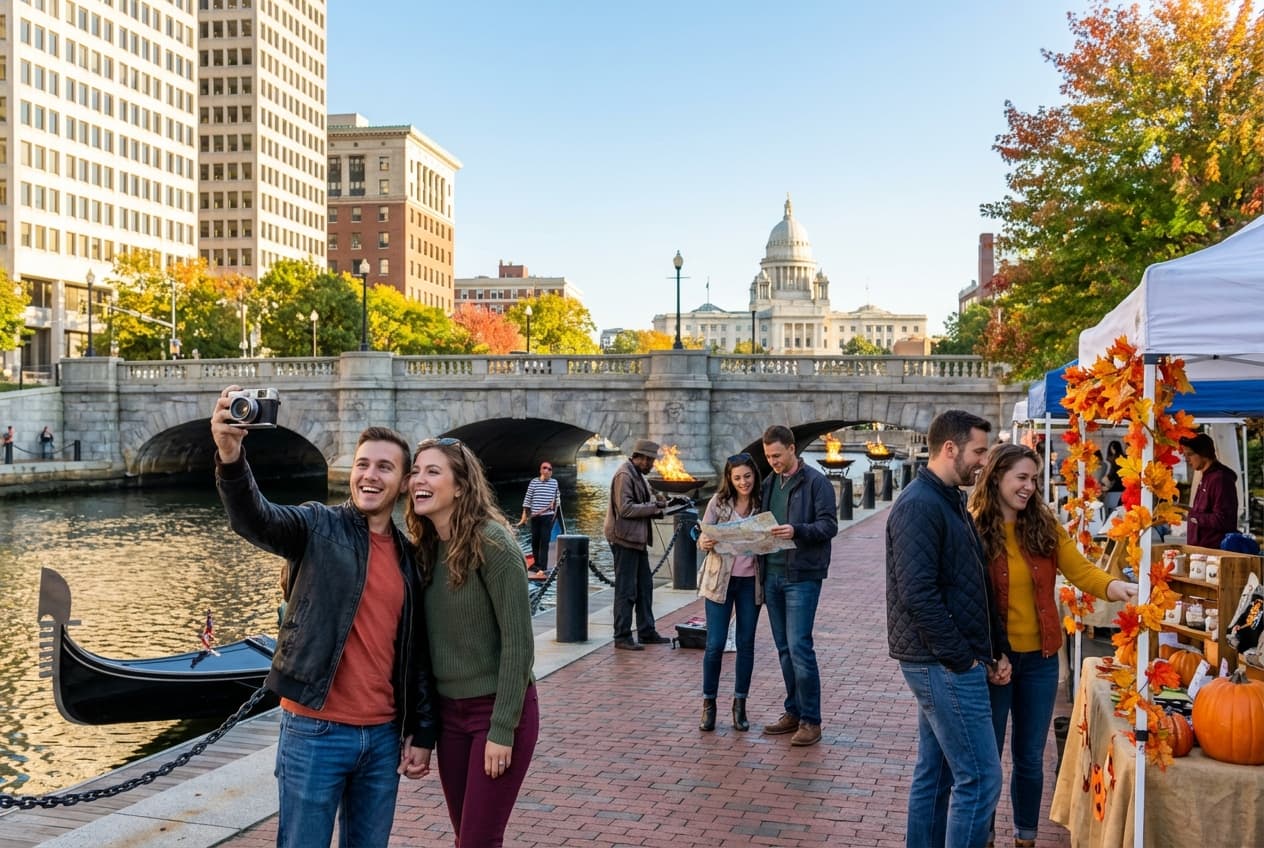A Romantic Day in Providence — Riverwalks, Galleries & Golden-Hour Magic A Romantic Day in Providence — Riverwalks, Galleries & Golden-Hour Magic