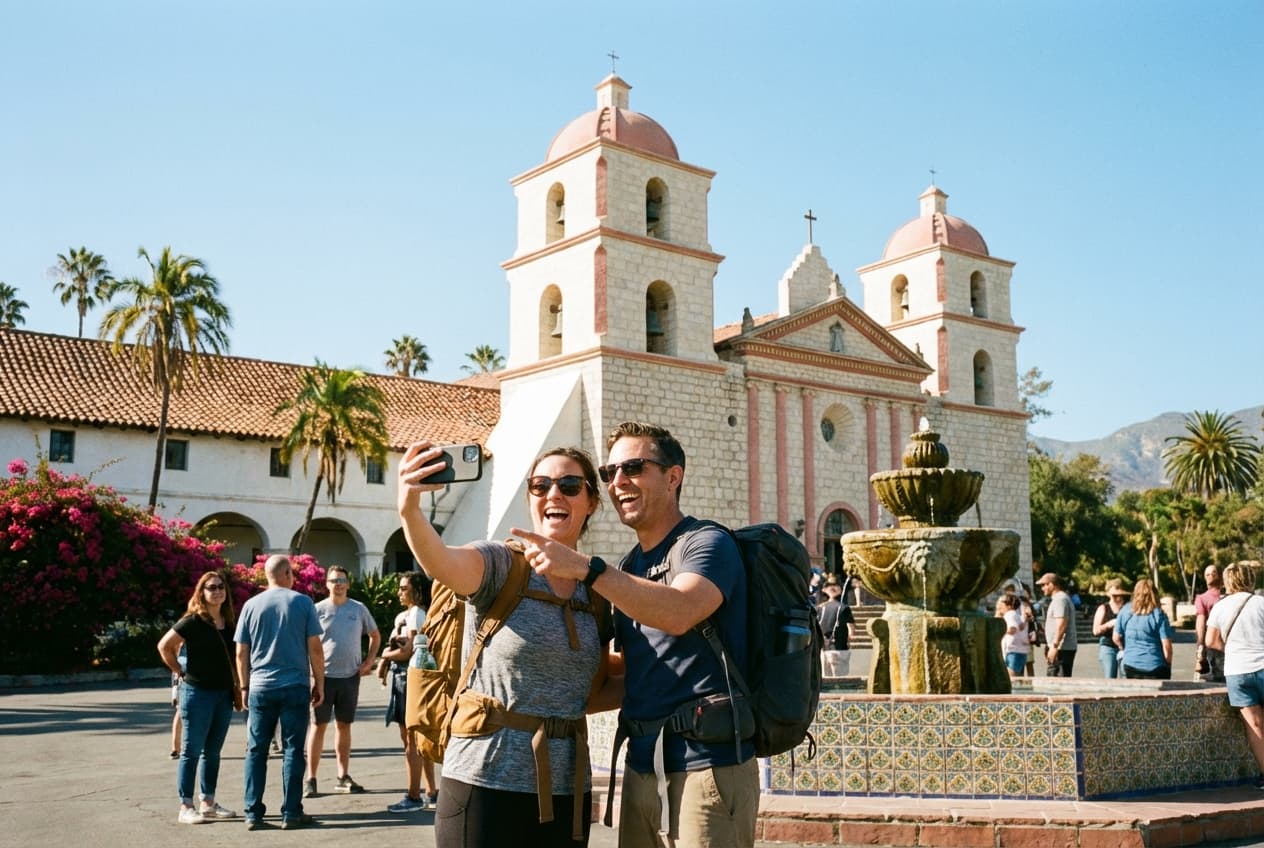 A Romantic Day in Santa Barbara — Spring Escape for Couples A Romantic Day in Santa Barbara — Spring Escape for Couples