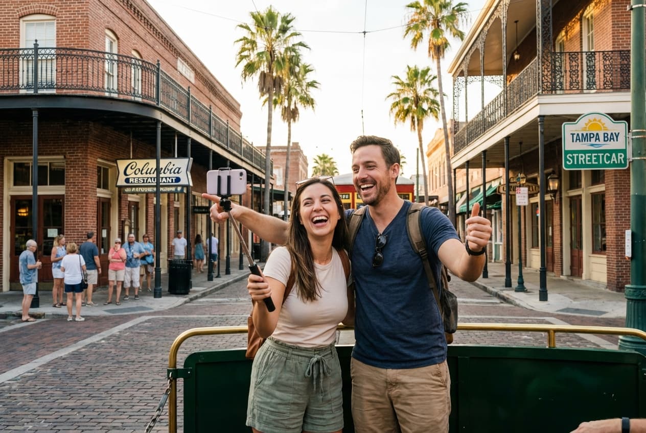 A Romantic Day in Tampa — Riverside Strolls, Rooftop Cocktails & Sunset Pier A Romantic Day in Tampa — Riverside Strolls, Rooftop Cocktails & Sunset Pier