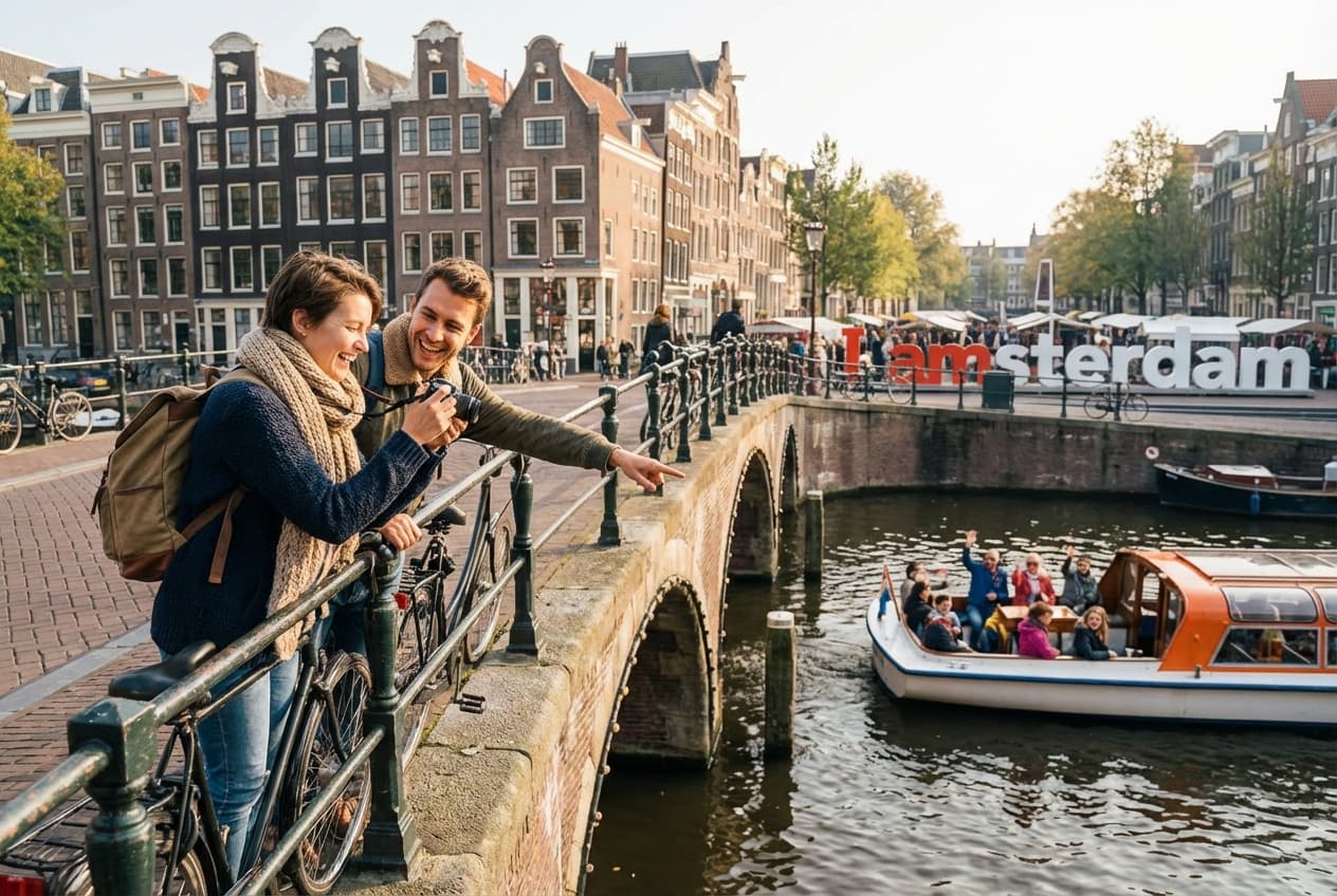 A Romantic Spring Day in Amsterdam — Canals, Gardens & Candlelit Moments A Romantic Spring Day in Amsterdam — Canals, Gardens & Candlelit Moments