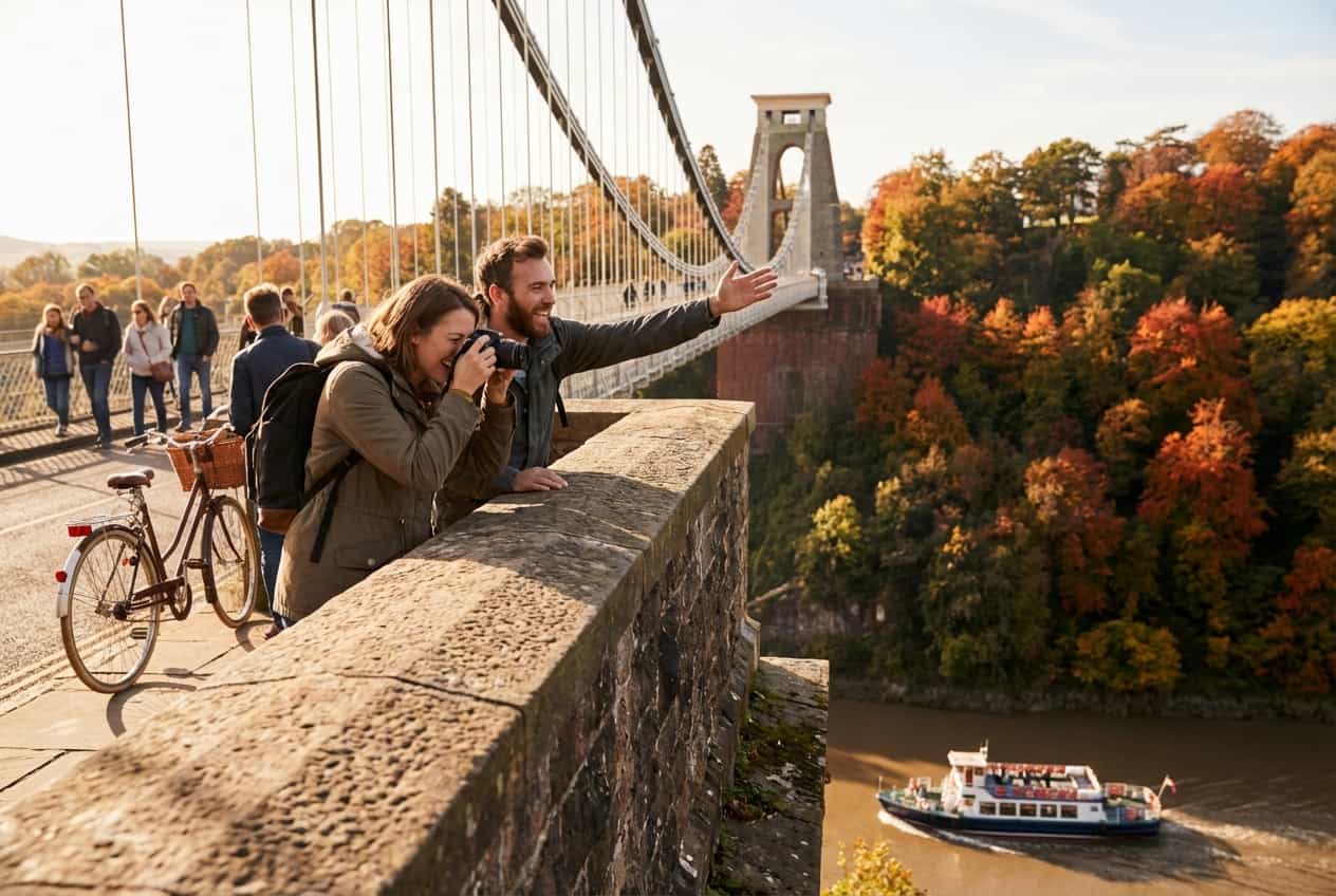 A Romantic Spring Day in Bristol — Clifton, Harbourside & Sunset at the Suspension Bridge A Romantic Spring Day in Bristol — Clifton, Harbourside & Sunset at the Suspension Bridge