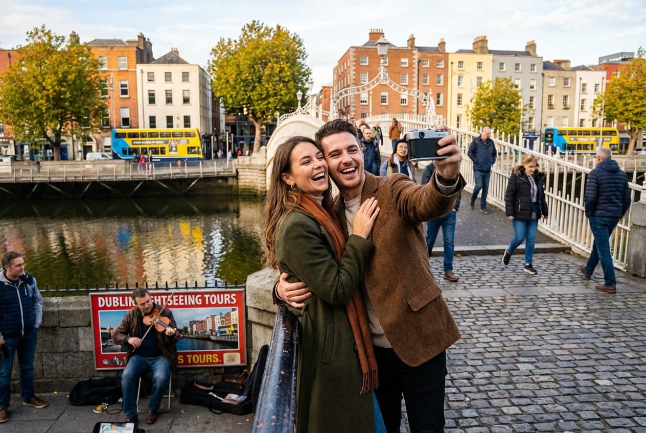 A Romantic Spring Day in Dublin — Whiskey, Strolls & a Rooftop Sunset A Romantic Spring Day in Dublin — Whiskey, Strolls & a Rooftop Sunset