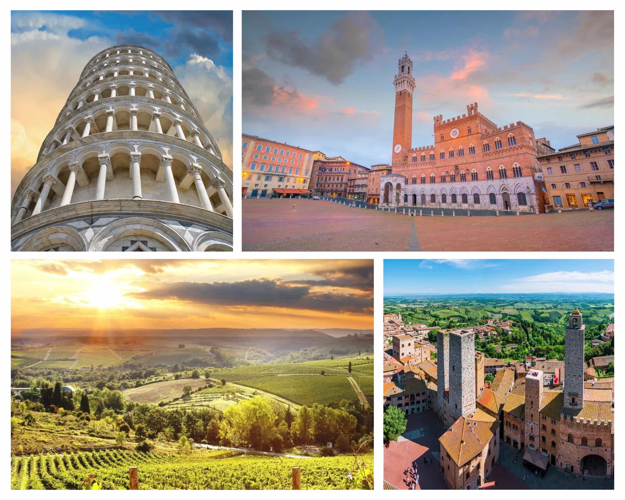 A special day in Tuscany: Pisa, Siena & San Gimignano — romantic day trip from Florence A special day in Tuscany: Pisa, Siena & San Gimignano — romantic day trip from Florence