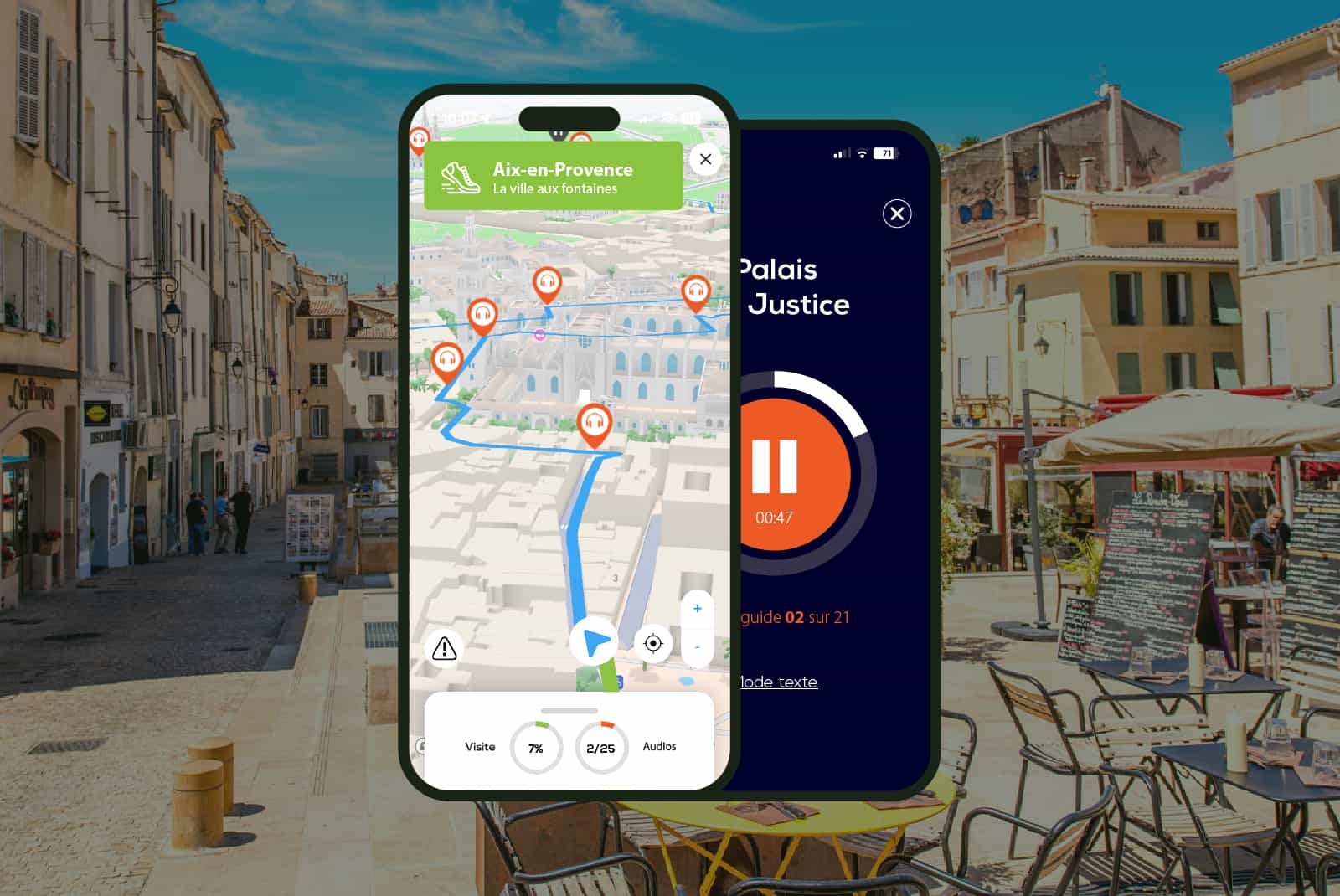 Aix-en-Provence — Romantic Self-guided Audio Walk (2h20) Aix-en-Provence — Romantic Self-guided Audio Walk (2h20)