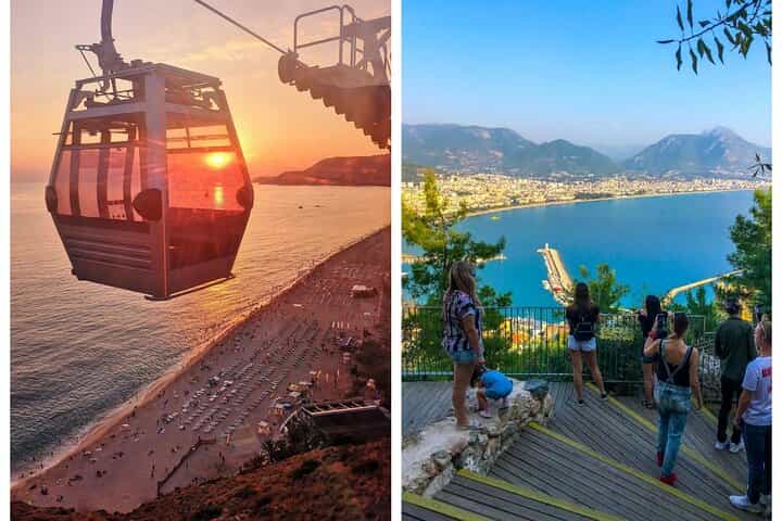 Alanya City Tour with Boat Tour, Cable Car and Lunch at Dimçay Alanya City Tour with Boat Tour, Cable Car and Lunch at Dimçay