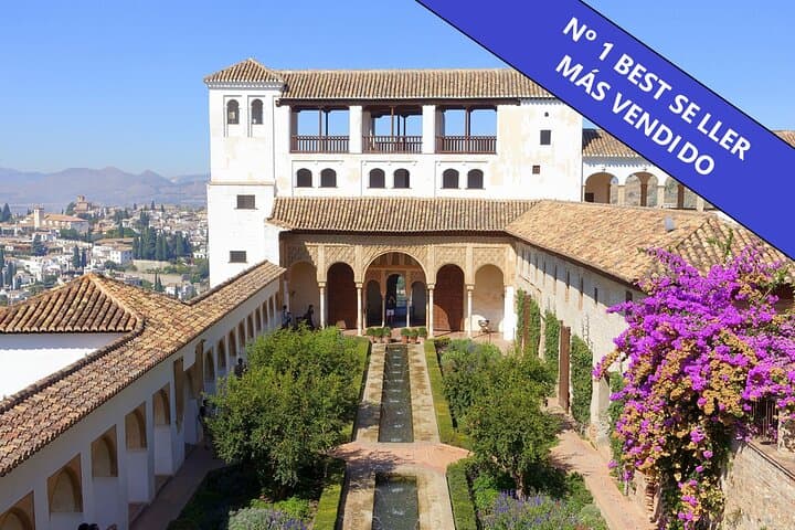 Alhambra tour with Generalife Palace and gardens — Senior-friendly 2-hour guided visit Alhambra tour with Generalife Palace and gardens — Senior-friendly 2-hour guided visit