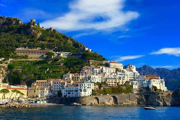 Amalfi Coast Small-Group Boat Day — From Sorrento (Couples) Amalfi Coast Small-Group Boat Day — From Sorrento (Couples)