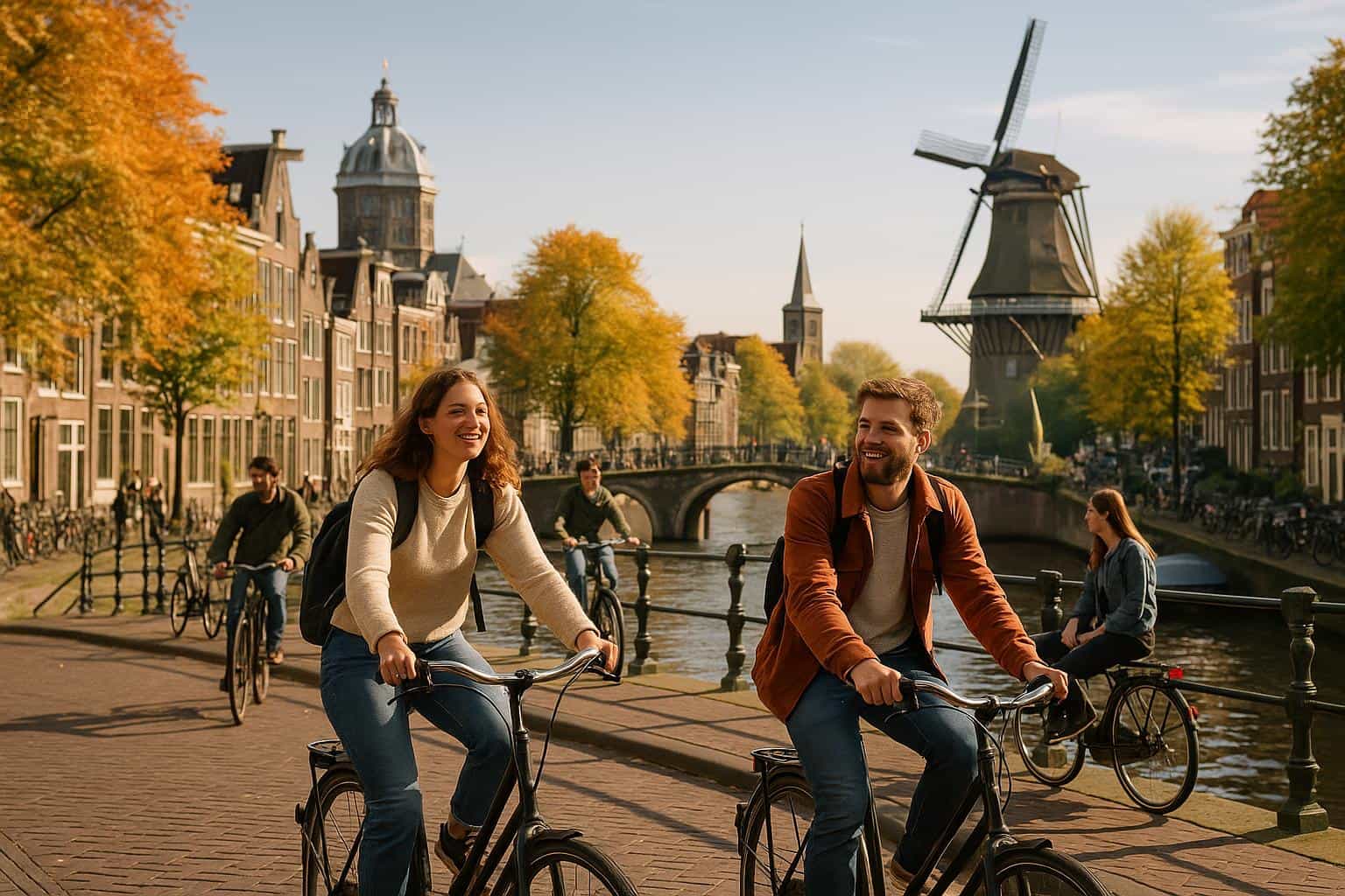 Amsterdam in 3 Days — Canal Loops, Art Stops & Windmill Countryside (Bike-First) Amsterdam in 3 Days — Canal Loops, Art Stops & Windmill Countryside (Bike-First)