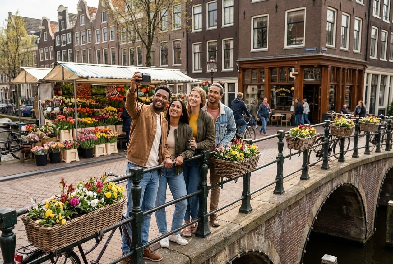 Amsterdam in 48 Hours — Friends' Fun & Vibrant Weekend Amsterdam in 48 Hours — Friends' Fun & Vibrant Weekend