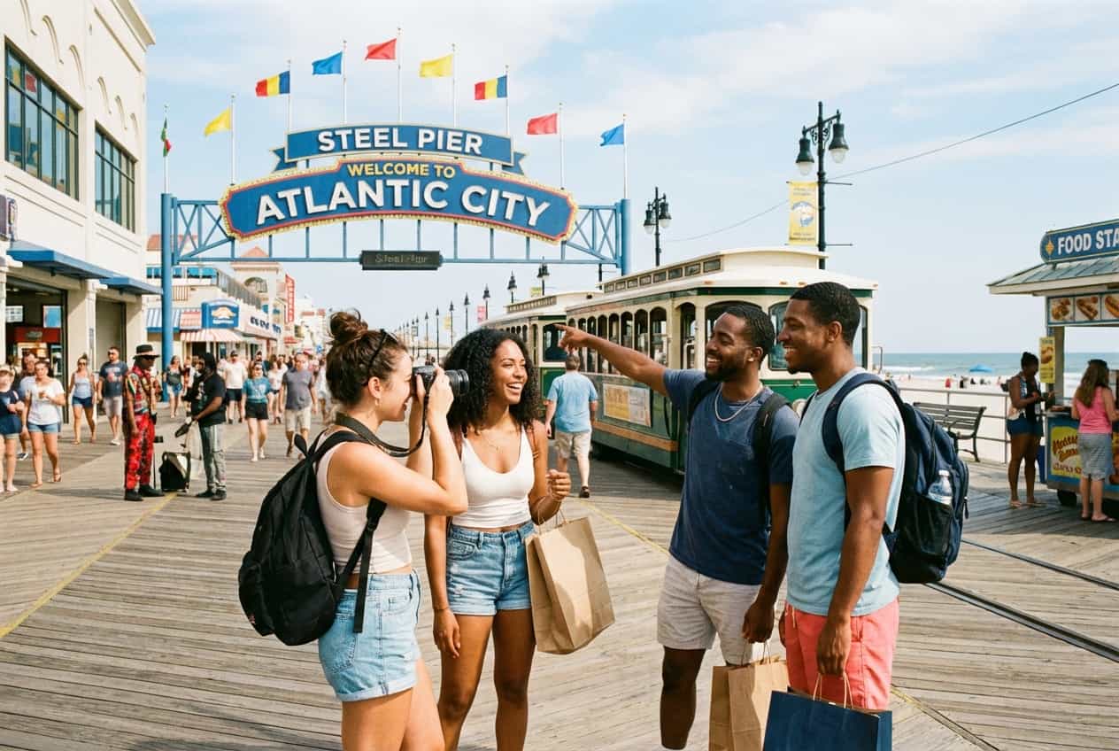Atlantic City in Summer — Friends' Fun & Vibrant 3-Day Weekend Atlantic City in Summer — Friends' Fun & Vibrant 3-Day Weekend