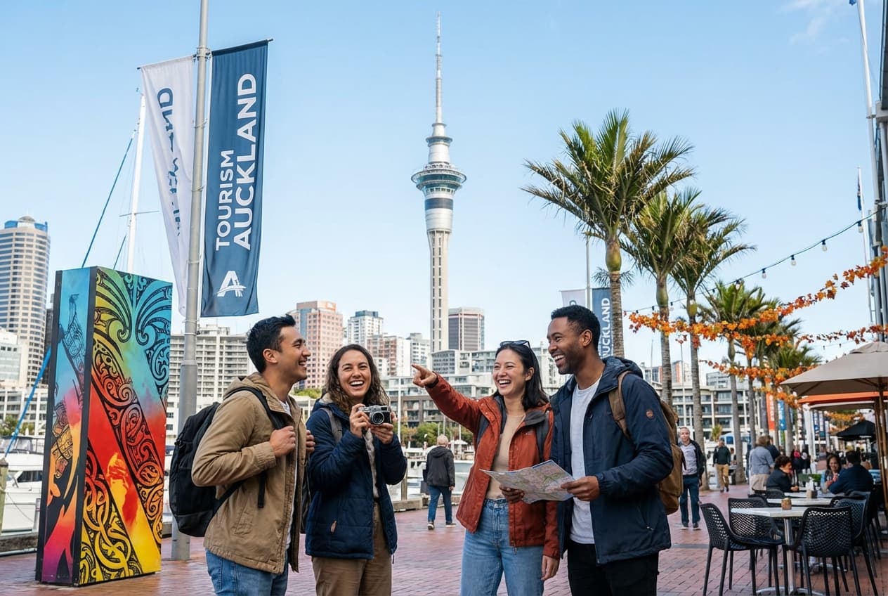 Auckland in a Day — Friends' Fun & Vibrant Loop (Summer) Auckland in a Day — Friends' Fun & Vibrant Loop (Summer)