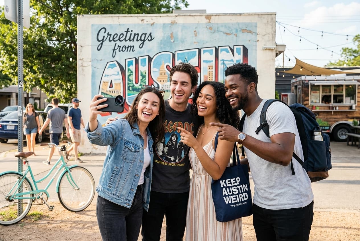 Austin in 3 Days — Friends' Fun & Vibrant Weekend Austin in 3 Days — Friends' Fun & Vibrant Weekend