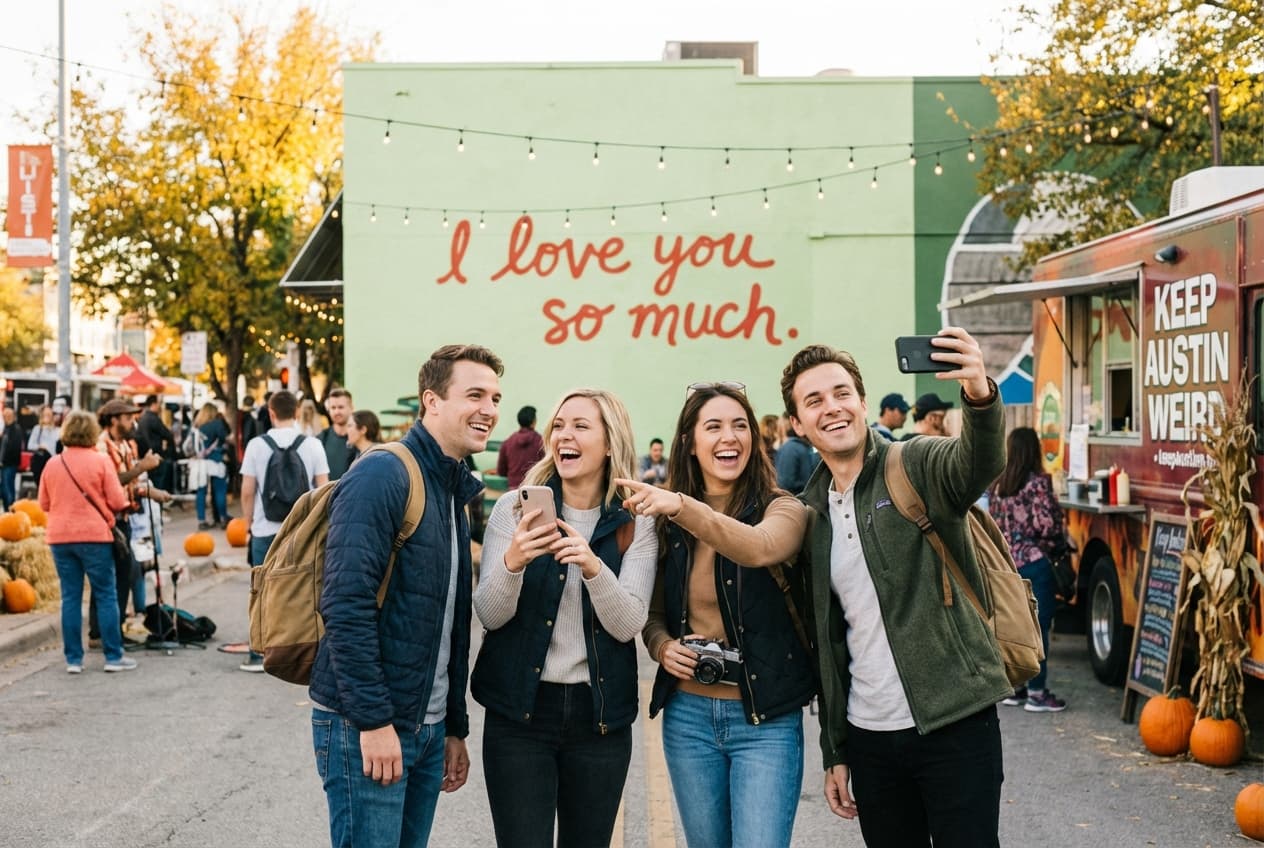 Austin in a Day — SoCo, Lady Bird Lake, Topgolf & Live Music (Friends Edition) Austin in a Day — SoCo, Lady Bird Lake, Topgolf & Live Music (Friends Edition)