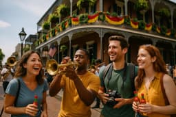 Backstreet Brass & Hot-Sauce Hunt — New Orleans, 3-Day Friends Trip