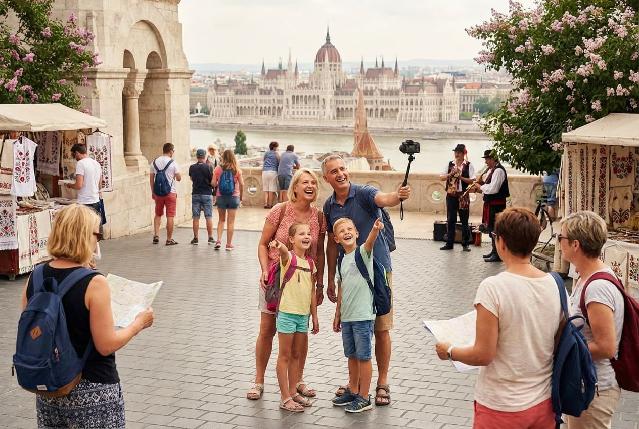 Budapest in a Day — Family-friendly viewpoints, cozy cafés & a sunset on the Castle Hill Budapest in a Day — Family-friendly viewpoints, cozy cafés & a sunset on the Castle Hill
