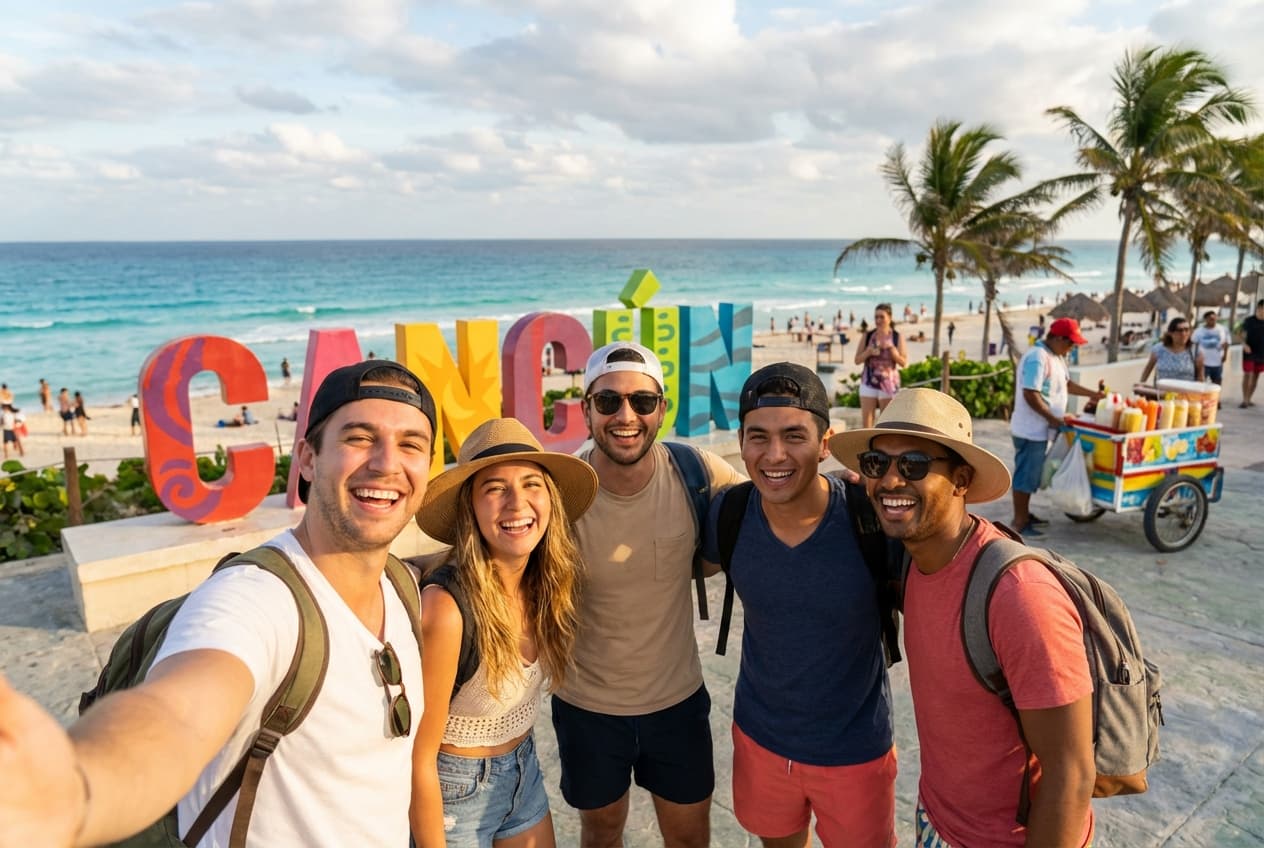 Cancún in a Day — Friends' Fun & Vibrant Loop Cancún in a Day — Friends' Fun & Vibrant Loop