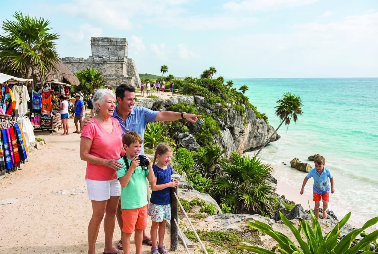 Cancún with Kids — Gentle 2-Day Family Itinerary (March, Spring) Cancún with Kids — Gentle 2-Day Family Itinerary (March, Spring)