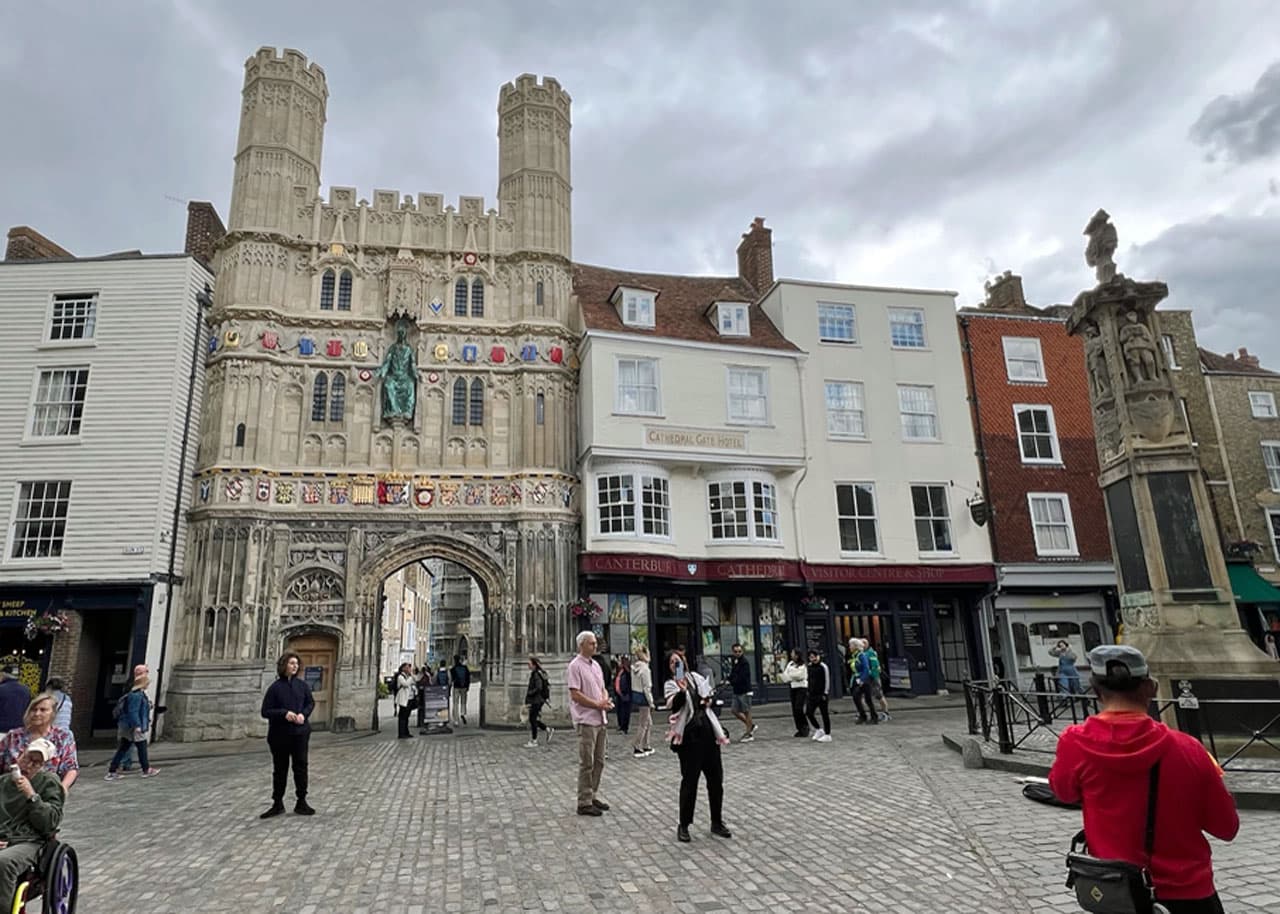 Canterbury in 1 Day for Seniors - Start at the historic Buttermarket outside the Cathedral precincts Canterbury in 1 Day for Seniors - Start at the historic Buttermarket outside the Cathedral precincts