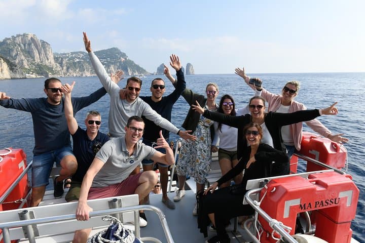 Capri Boat & Land: Romantic Day Trip from Sorrento (with Limoncello Tasting) Capri Boat & Land: Romantic Day Trip from Sorrento (with Limoncello Tasting)