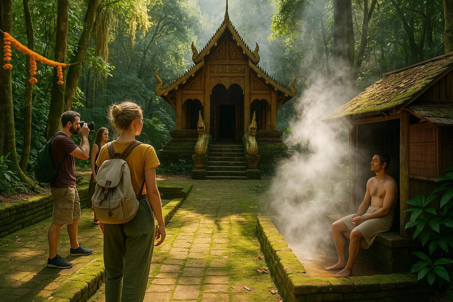 Chiang Mai — Forest Temples & Herbal Steam: A Soothing 3-Day Mindful Retreat