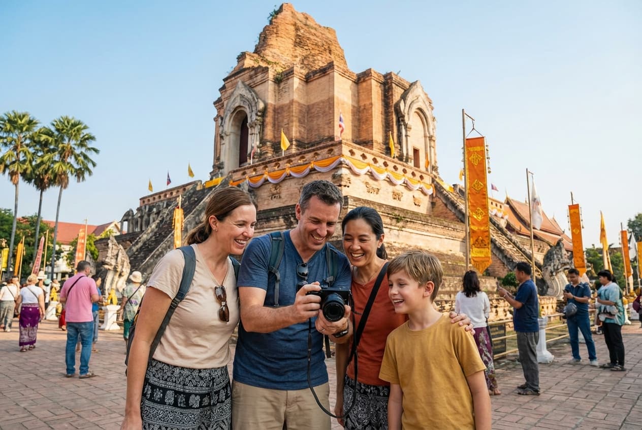 Chiang Mai in a Day — Family-friendly Old City & Hands-on Fun Chiang Mai in a Day — Family-friendly Old City & Hands-on Fun