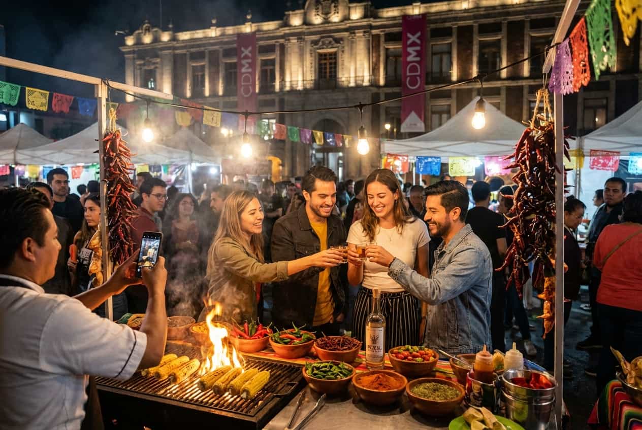 Chili, Corn & Mezcal: CDMX After-Dark to Dawn Chili, Corn & Mezcal: CDMX After-Dark to Dawn