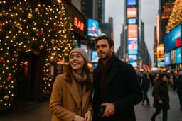 Cinematic Holiday Lights & Secret Cocktail Bars — 4 Romantic Nights in New York City