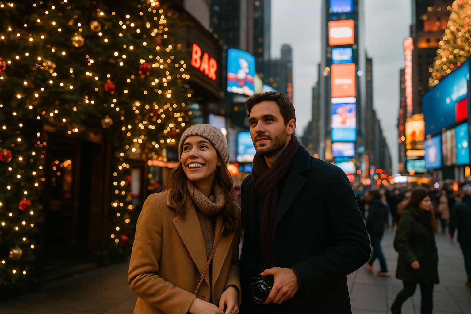 Cinematic Holiday Lights & Secret Cocktail Bars — 4 Romantic Nights in New York City Cinematic Holiday Lights & Secret Cocktail Bars — 4 Romantic Nights in New York City