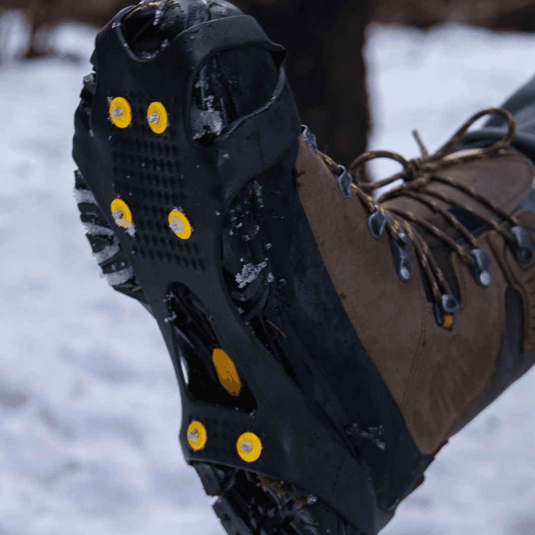 Reykjavík in 1 Days - City crampons for improved traction on icy streets Reykjavík in 1 Days - City crampons for improved traction on icy streets