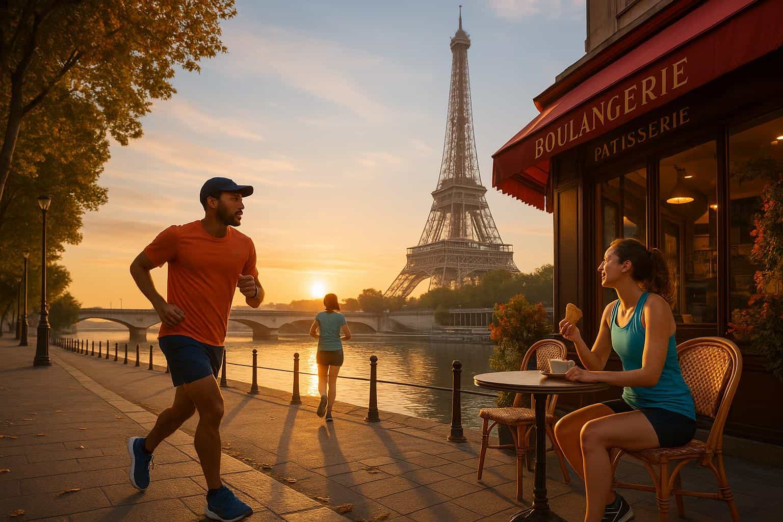 City strides in Paris: Seine sunrises, Buttes‑Chaumont hills & pâtisserie cooldowns City strides in Paris: Seine sunrises, Buttes‑Chaumont hills & pâtisserie cooldowns