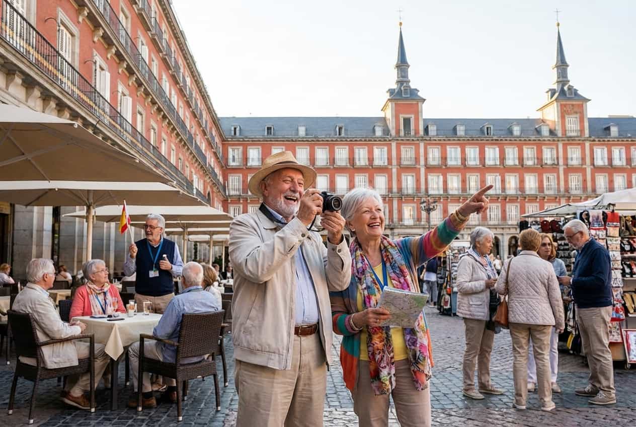 Comfortable 1-Day Madrid for Seniors — Spring (May) Comfortable 1-Day Madrid for Seniors — Spring (May)