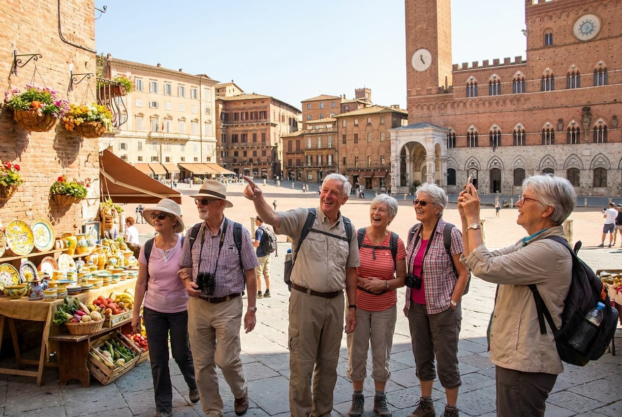 Comfortable 1-Day Siena for Seniors (Spring) Comfortable 1-Day Siena for Seniors (Spring)