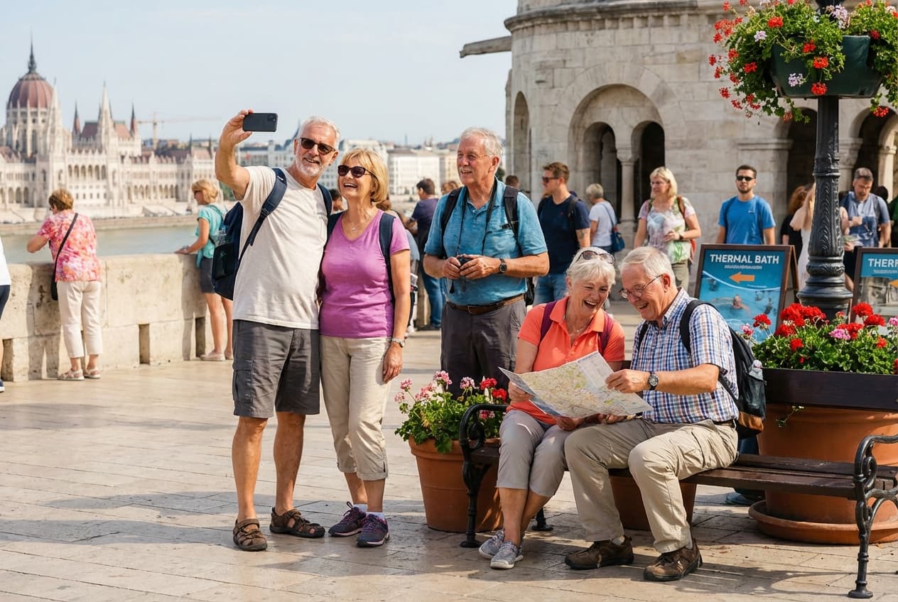 Comfortable 1‑Day Budapest for Seniors — Views, Cozy Cafés & Sunset Comfortable 1‑Day Budapest for Seniors — Views, Cozy Cafés & Sunset